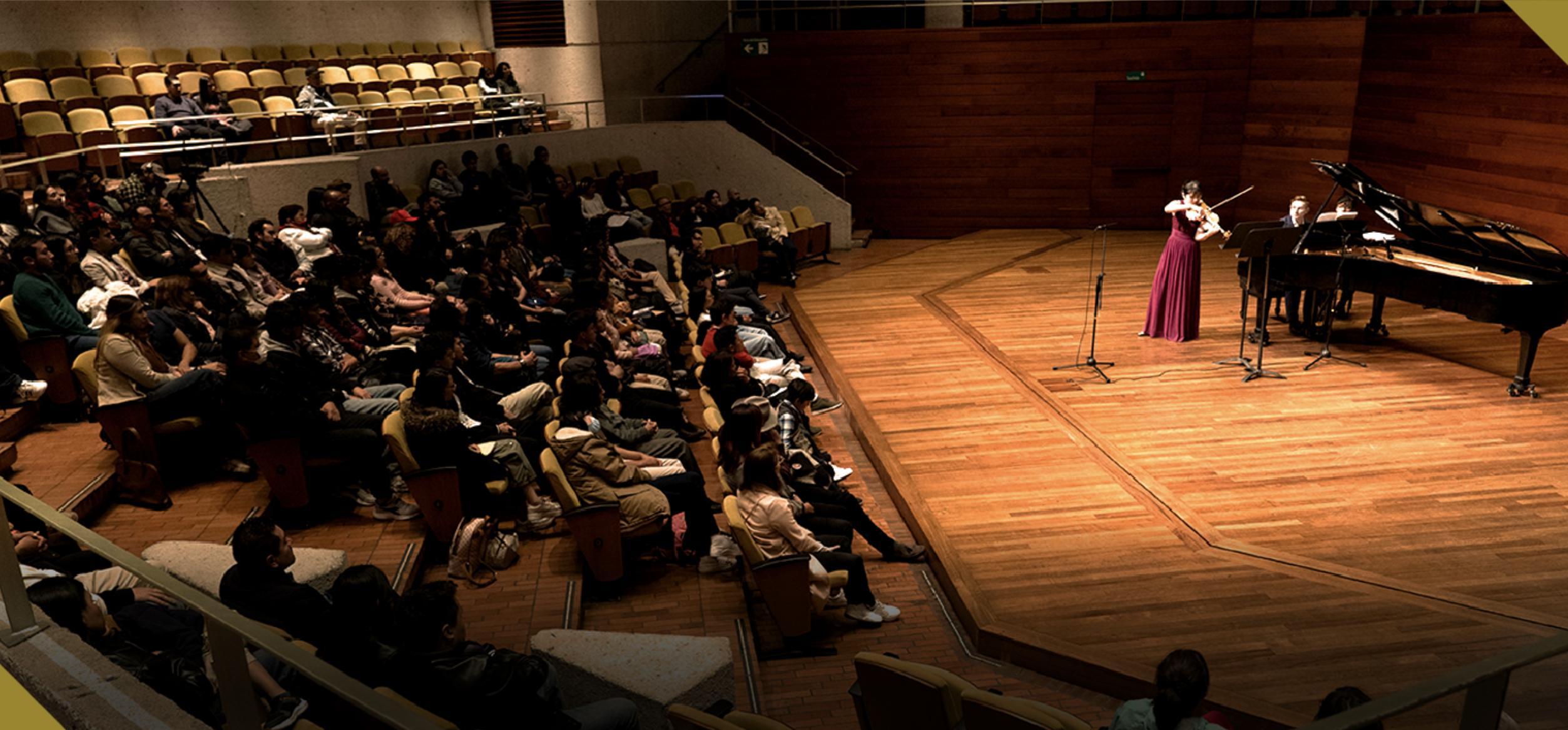 Interior view of Fabio Lozano Auditorium